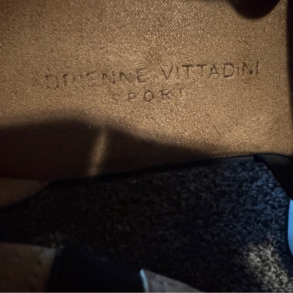 Stylish Black Adrienne Vittadini Women's Sandals - Picture 4 of 5